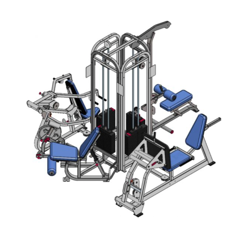 P-235-2 4 STACK MULTI-GYM