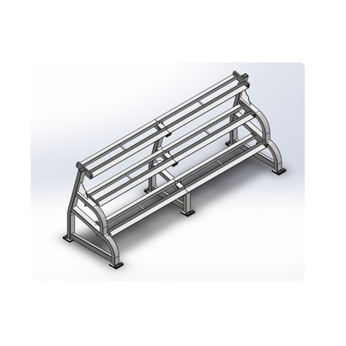 PLR-505A DUMBBELL RACK (3-TIER)