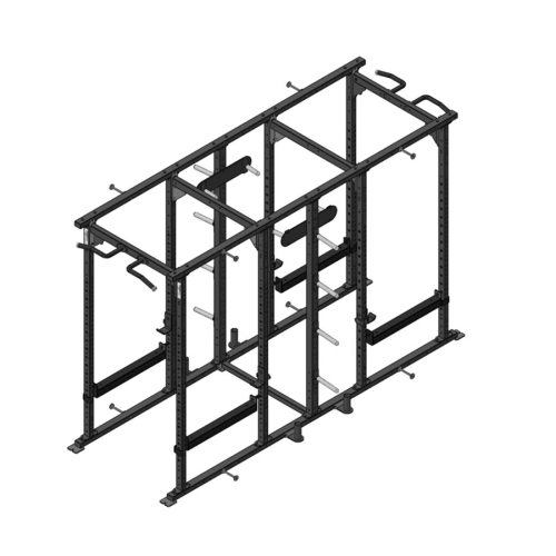 PMX Series Double Full Rack, 3x2 11g Uprights