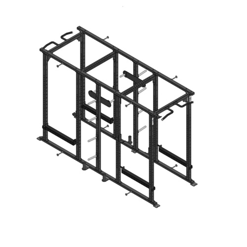 PMX Series Double Full Rack, 3x3 11g Uprights
