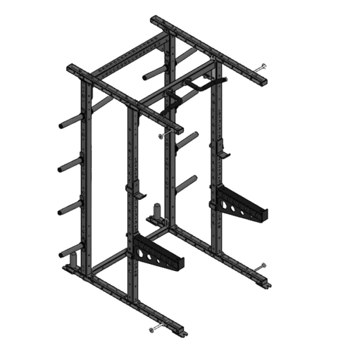 PMX Series Half Rack, 3x3 11g Uprights