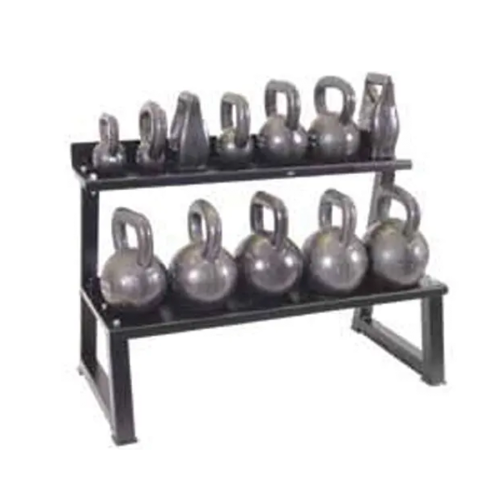 FW-275L TWO TIER SHELF KETTLEBELL RACK